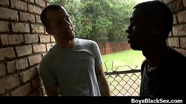 Sexy white teen boys seduced by black muscular guys 02 