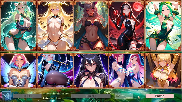 A seductive gallery of ai generated fantasy goddesses