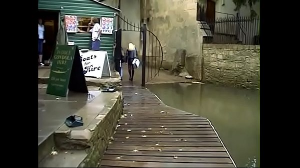 Play MP4 - Horny blonde in stockings rides an older cock with her ass