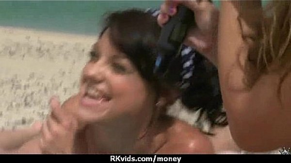 Amateur hottie takes cash for public sex 22 