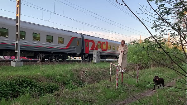 After that the whole train car started jerking off en masse after seeing such a sexy body