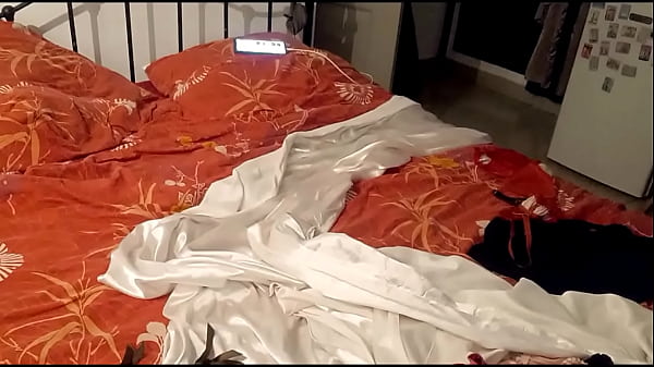 White amateur homemade couple satin lingerie panties clothed sex heels & stockings sucking dick licking ass dogging masturbation dildo