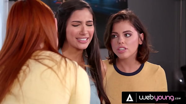 Play MP4 - Horny Lesbians Maya Kendrick & Gianna Dior Keep Teasing Uncomfortable Str8 Bestie Adriana Chechik