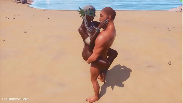 Interracial sex with tribal woman |3D Porn| TheDarkVoidStaff 