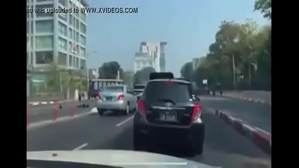 Myanmar Police Got Bonked 