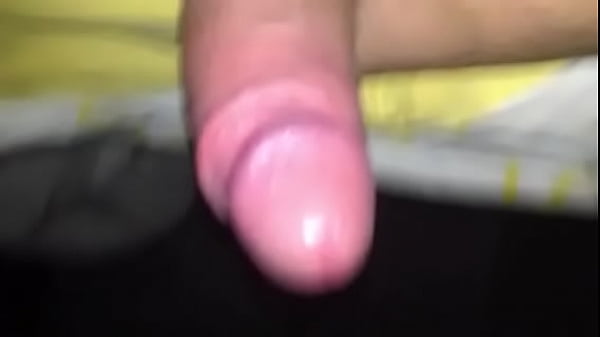 Showing handjob my big cock