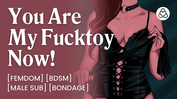 Male sub bound & used by his dominant mistress &ndash; submissive husband play &ndash; asmr porn for women