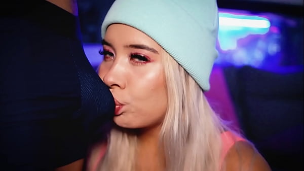 Horny blonde with cute face seduces her_partner's cock for_you