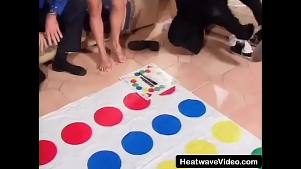 Play MP4 - Young blond with seductive ponytails fucked by two guys