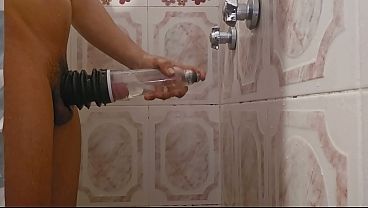 Utilizando bomba de vací_o para el pene, sera que funciona ?