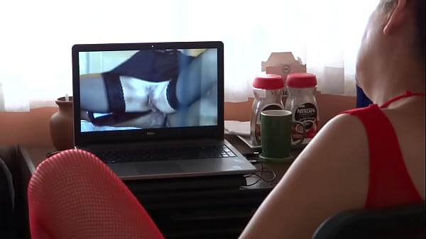 Mature mother masturbates_watchingporn while stepson records her_and jerks off