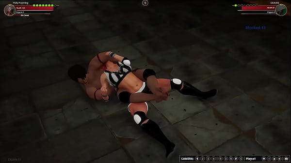 Polly vs giulius nf3d mixed mma battle femdom
