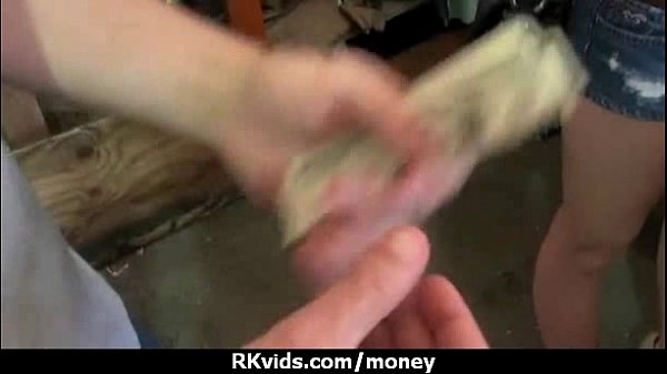 Hot sexy amateur babe needs a lift and_takes cash 30