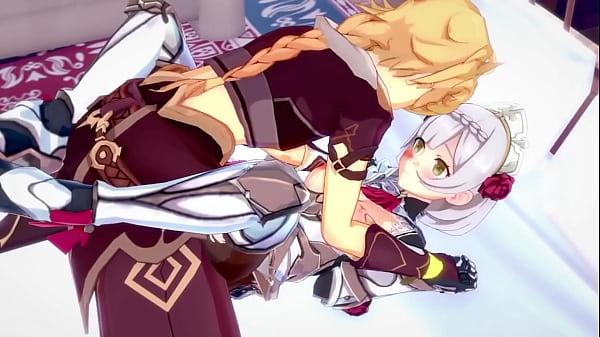 Noelle gives aether an intense fucking genshin impact sex 