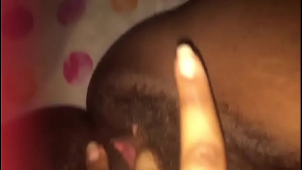 My Lil play with her_wet pussy