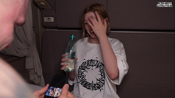 Female pickupon a train witha random fellowtraveler