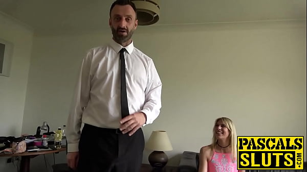 Nonton Blonde Slut Jentina Fills Her Holes thumbnail