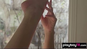 Big Tits All Natural Latin Blondie Dildoing Her Hungry Pussy thumbnail