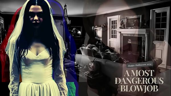 Homemade Pornby Wifebucket Arisque_Halloween blowjob