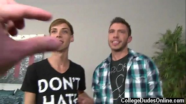 Gay sex Sam and Jordan leap right in and waste no time getting the