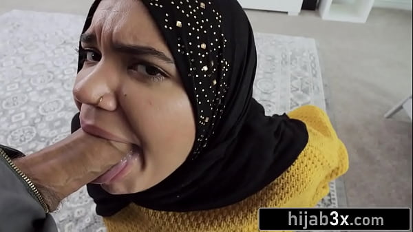 Hot_Hijab Wearing Stepsister_Fucks Her Big Cock Stepbro For_Money Naudi Nala