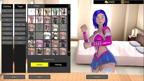 Gameplay heroine rumble 2 #16 bari vs lucretia 