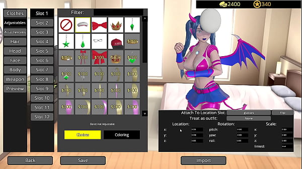 Gameplay Heroine Rumble 2_16 Bari_vs Lucretia