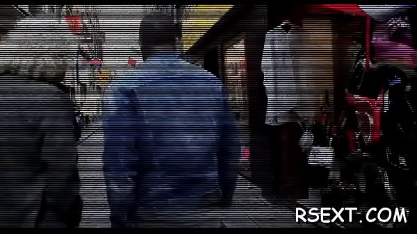 Sexy hooker with a sexyass rides a hard pole with passion