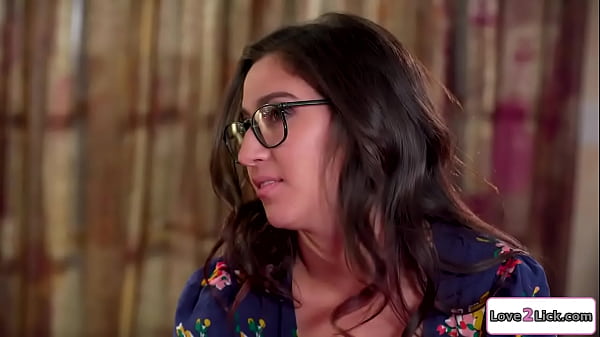 Latina caregiver breaks up with her gf to be with a blind girl.They kiss and the petite blonde licks her hairy pussy.The big tits brunette rims her 