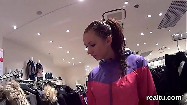 Exceptional czech_kitten_gets seduced in_the supermarket_and poked in pov