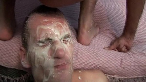 Gay Men Penetrate Ass With Full Of Cum 