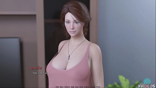 Play MP4 - Covering her back with jets of sticky cream &bull; HEART PROBLEMS &num;165