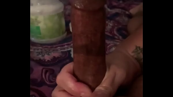 Playing with my hubby&rsquo;s black cock