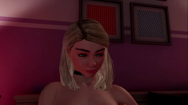 Hot blonde dominating dick