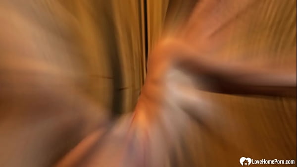 Sensational blonde sucks me off before i mount her pussy on my cock 