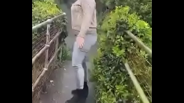 Lovely day for a walk #publicpee #wetting