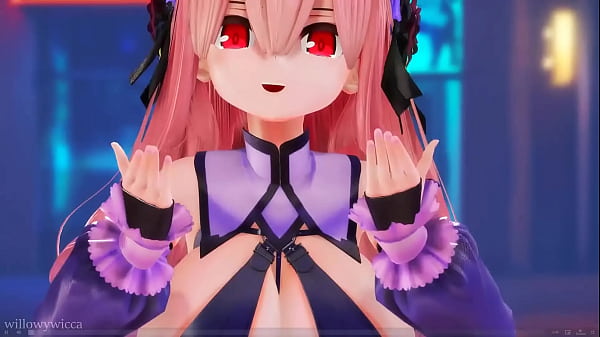 Mujeres japonesas bailando animaci&oacute;n 3d