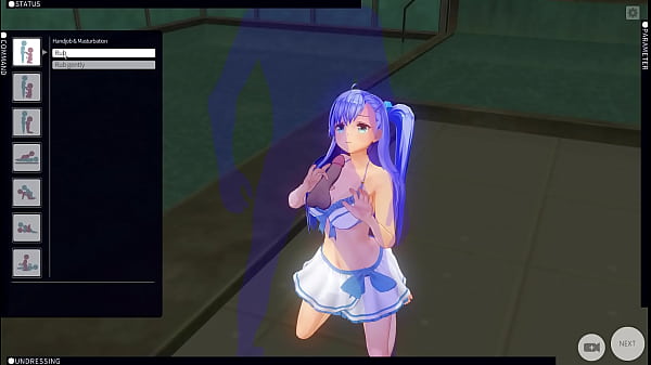Nonton Blue Hair Girl Love Her Soap Plays - Custom Maid 3d 2 thumbnail