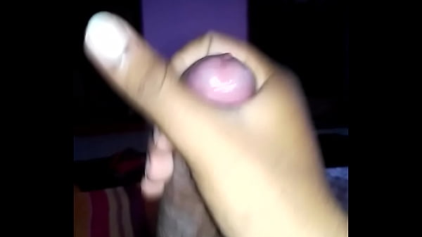 Self lubrication using precum and jerking off 