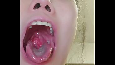 Nonton Hardcore:tongue &bull; Gag Reflex &bull; Saliva &bull; Throat Training &bull; Uvula thumbnail