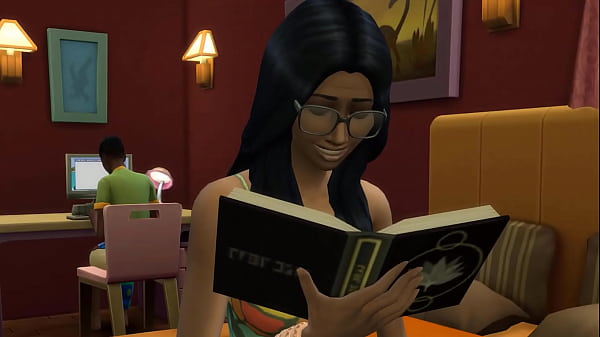 Indian step Son Fucks Desi After He Masturbated Watching Porn_Videos In_The Same Room