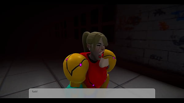 Samus sucks_dick in_abandoned school