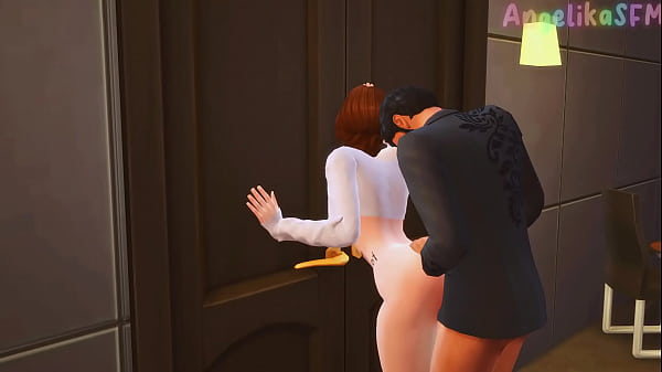FAMILY TABOO: PERVERTED STEPSISTER WAS SEDUCED BY A COMPANY OF ARROGANT GUYS AND FUCKED HARD IN A BIG ASS (HENTAI   SIMS 4) 