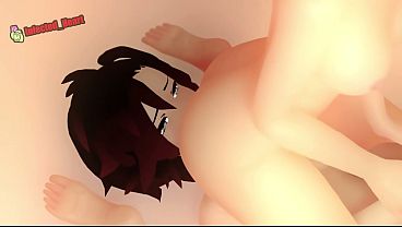 Blake sits on rubys face