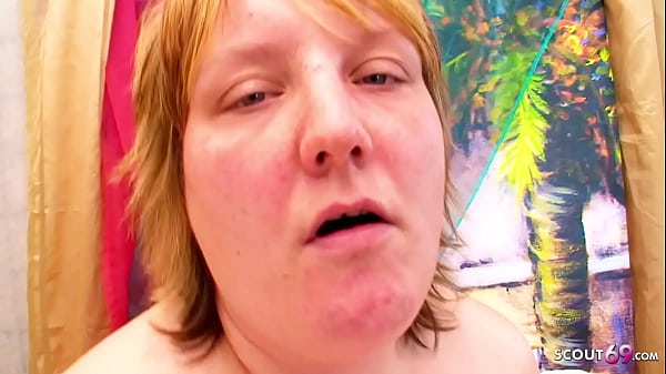 BBW Mother with Big natural Saggy Tits talk to Sex by Teen Boy 