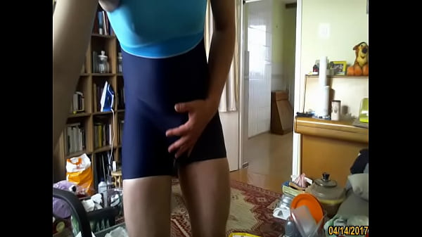 boy in hot one piece swimsuit 