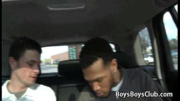 Blacks On Boys -Gay Bareback Interracial Fuck Movie 31