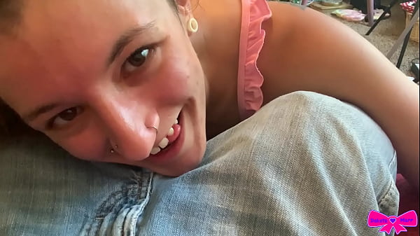 Pov blowing the creep who spied on me while sunbathing dakota marr deepthroat sucking