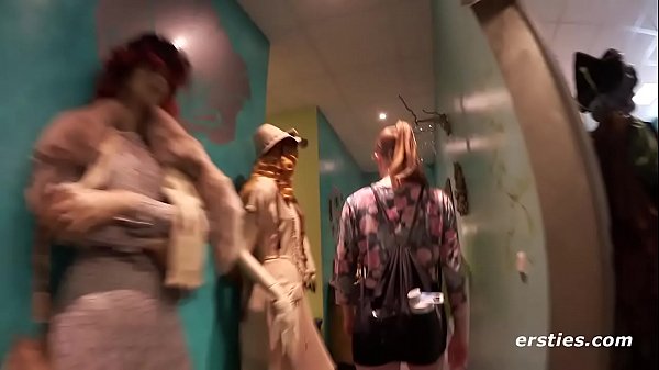 Lucy Lives out her Fantasy withGroup of men - Ersties