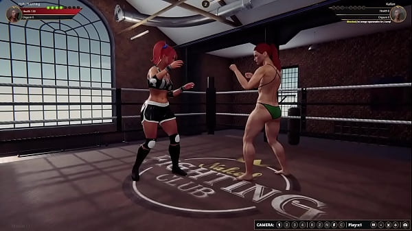 Polly vs kallan nf3d female mma battle 